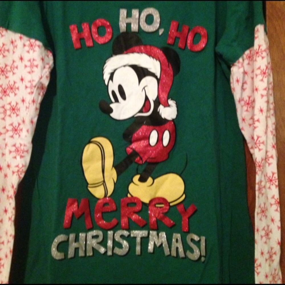 Disney Micky Mouse Christmas long sleeve